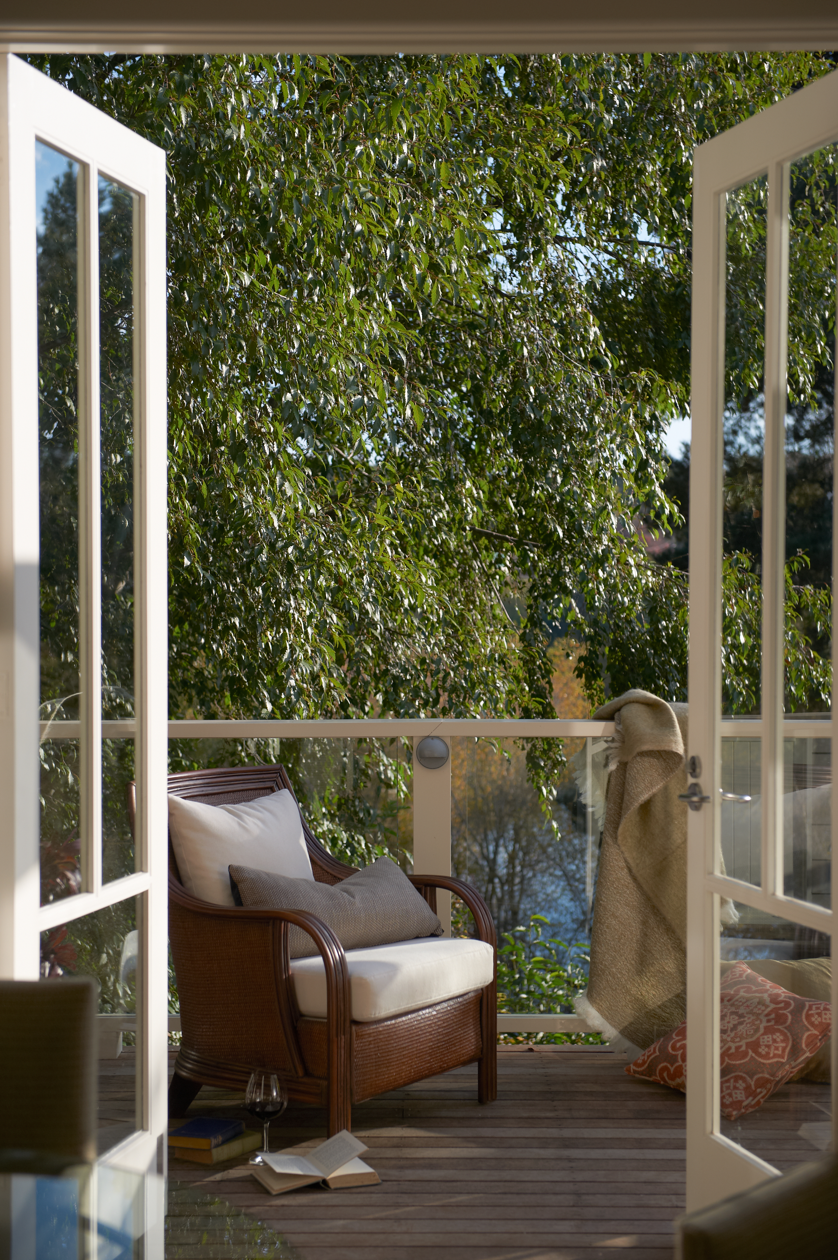 Lake House_Daylesford_Atrium Balcony - Click to view larger version