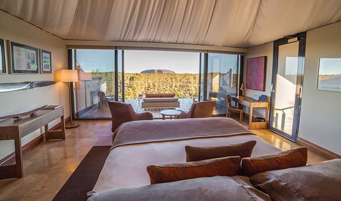 Inside Longitude 131º, the luxury resort in the heart of the Australian desert