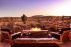 Longitude-131_Ayers-Rock-Uluru_Suite-Deck-Swag-Fire - Click to view larger version
