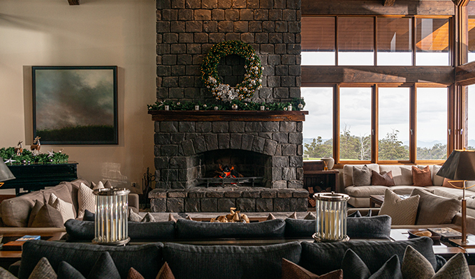 Christmas in July at Spicers Peak Lodge