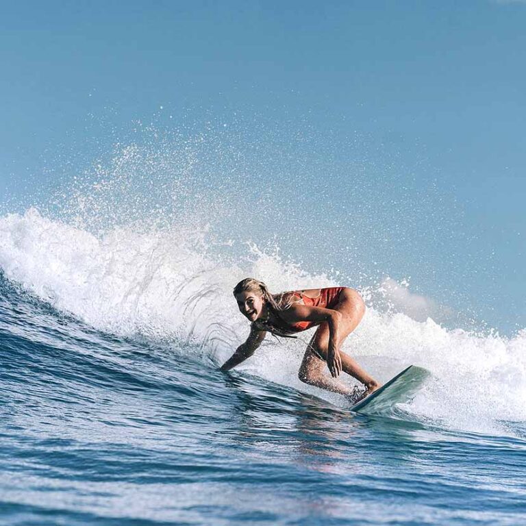 Surfing on Lord Howe /sland