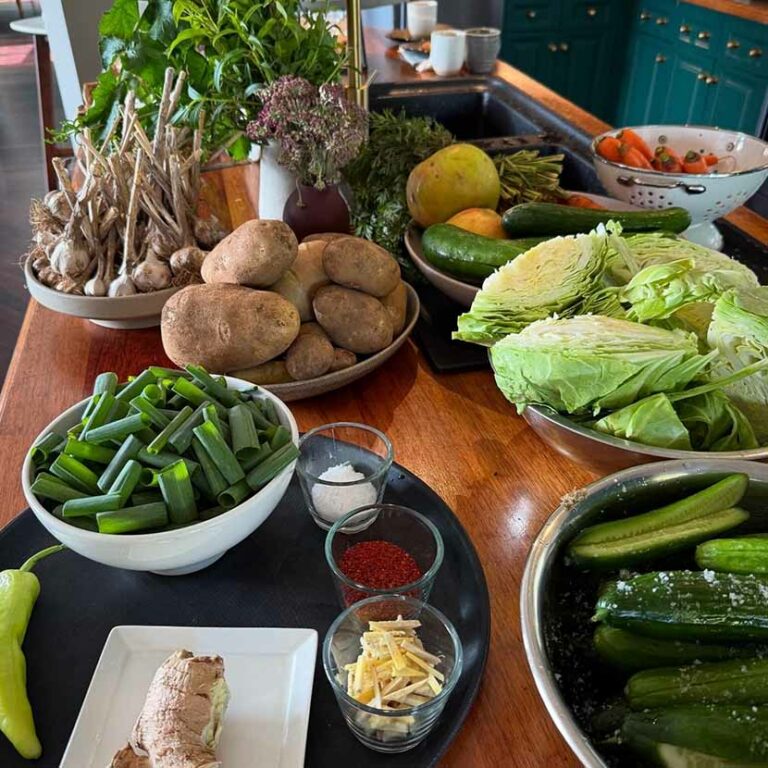 Kimchi, Kraut, Kombucha & Kefir Class