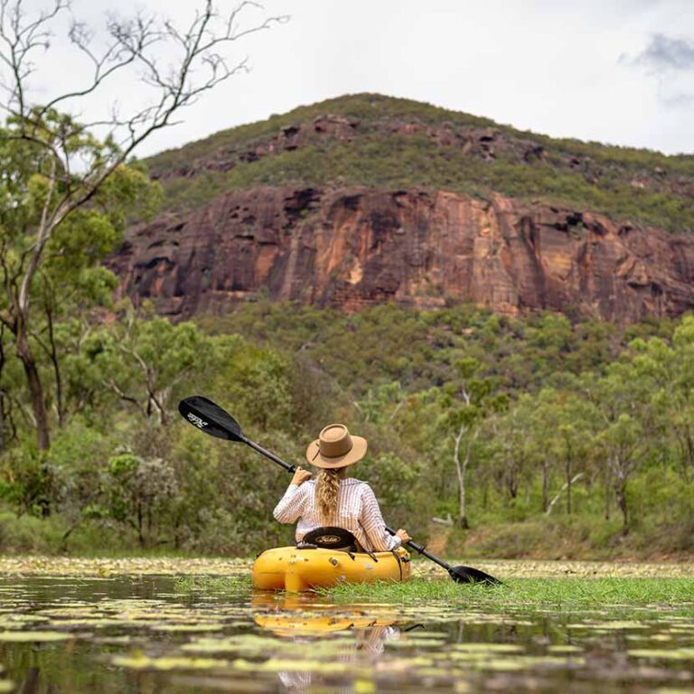 Kayaking At Mt Mulligan Lodge