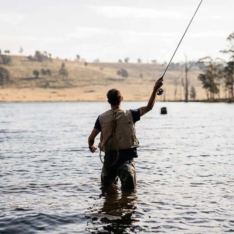 Fly Fishing At Currawong Lakes