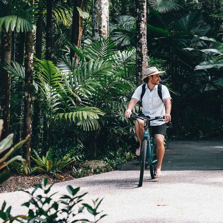 Exploring By Bike At Silky Oaks Lodge