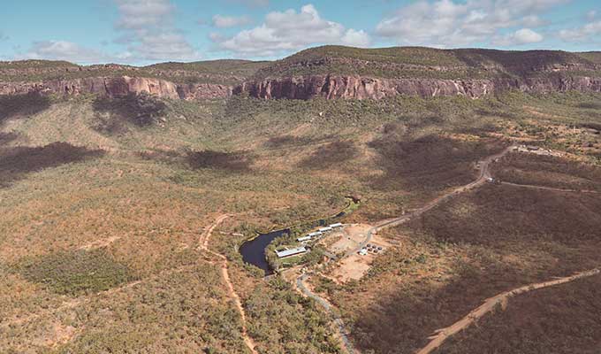 An oasis in Northern Outback Queensland...