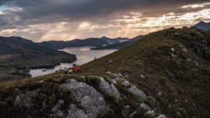 On-Board_Odalisque-III_Southwest-Tasmania_Experience_Balmoral-Hill-Walk_Group-scaled